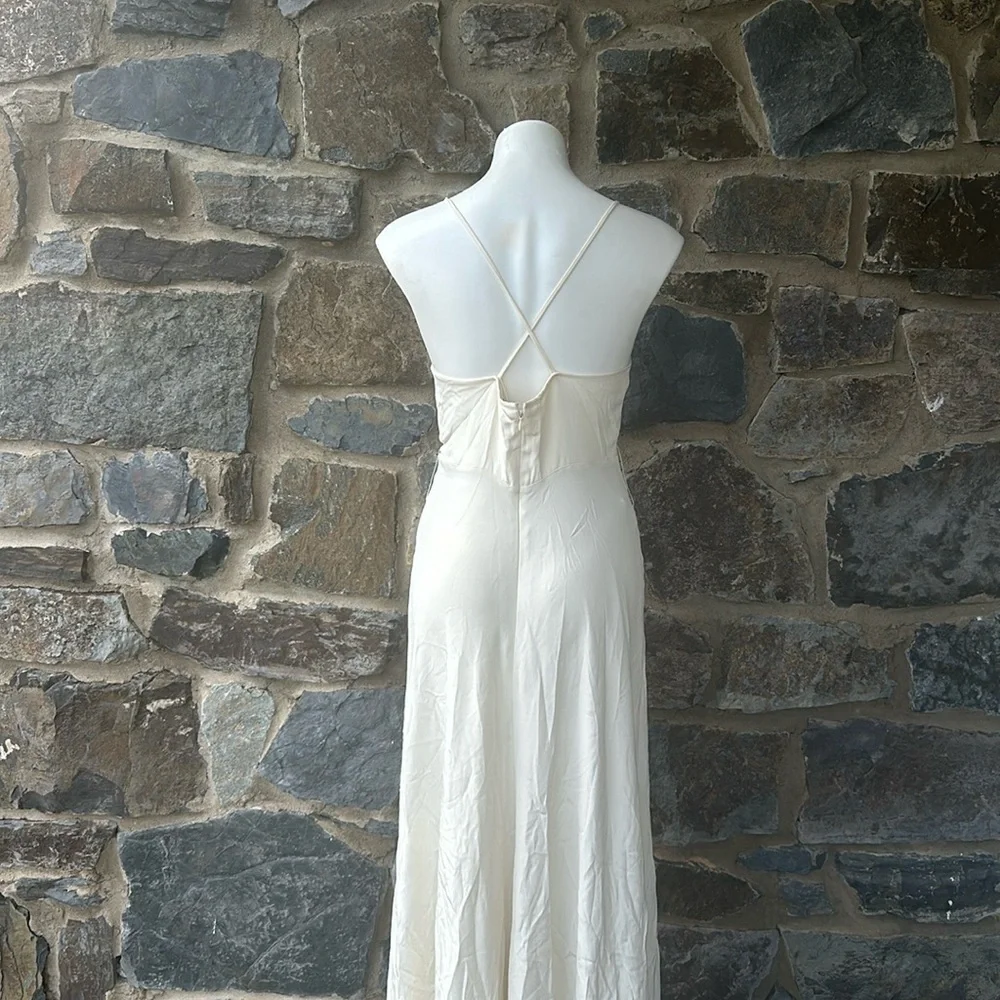 NWT J.Crew Grecian Goddess/86454 HO 07 silk wedging gown size 12